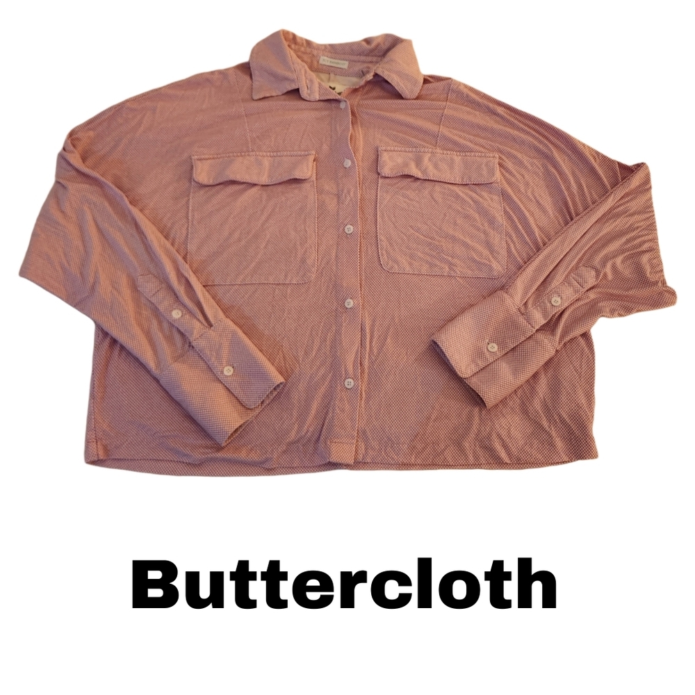 Buttercloth Stretchy  Oversize  Women's Sweatshirt Small